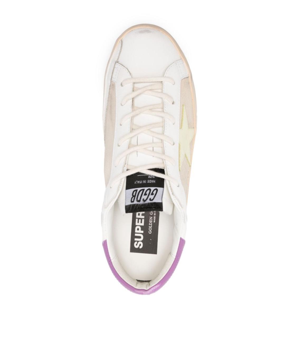 GOLDEN GOOSE DELUXE BRAND Мульти кожаные кеды, фото 4