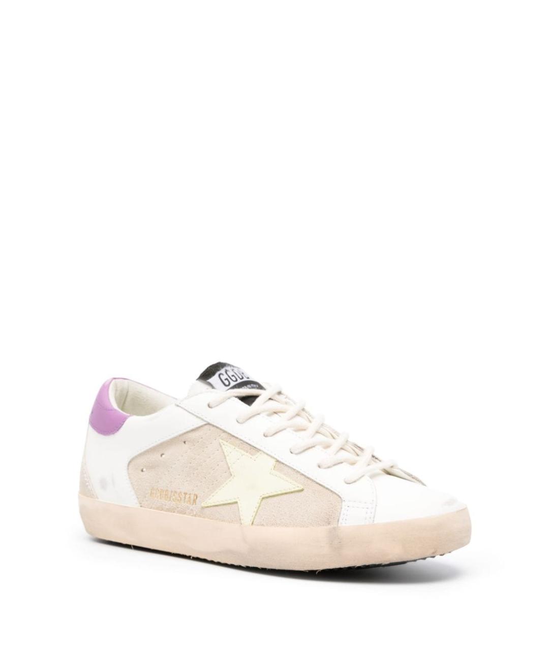 GOLDEN GOOSE DELUXE BRAND Мульти кожаные кеды, фото 2