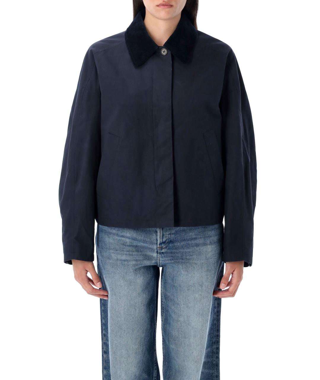 A.P.C. Темно-синяя хлопковая куртка, фото 2