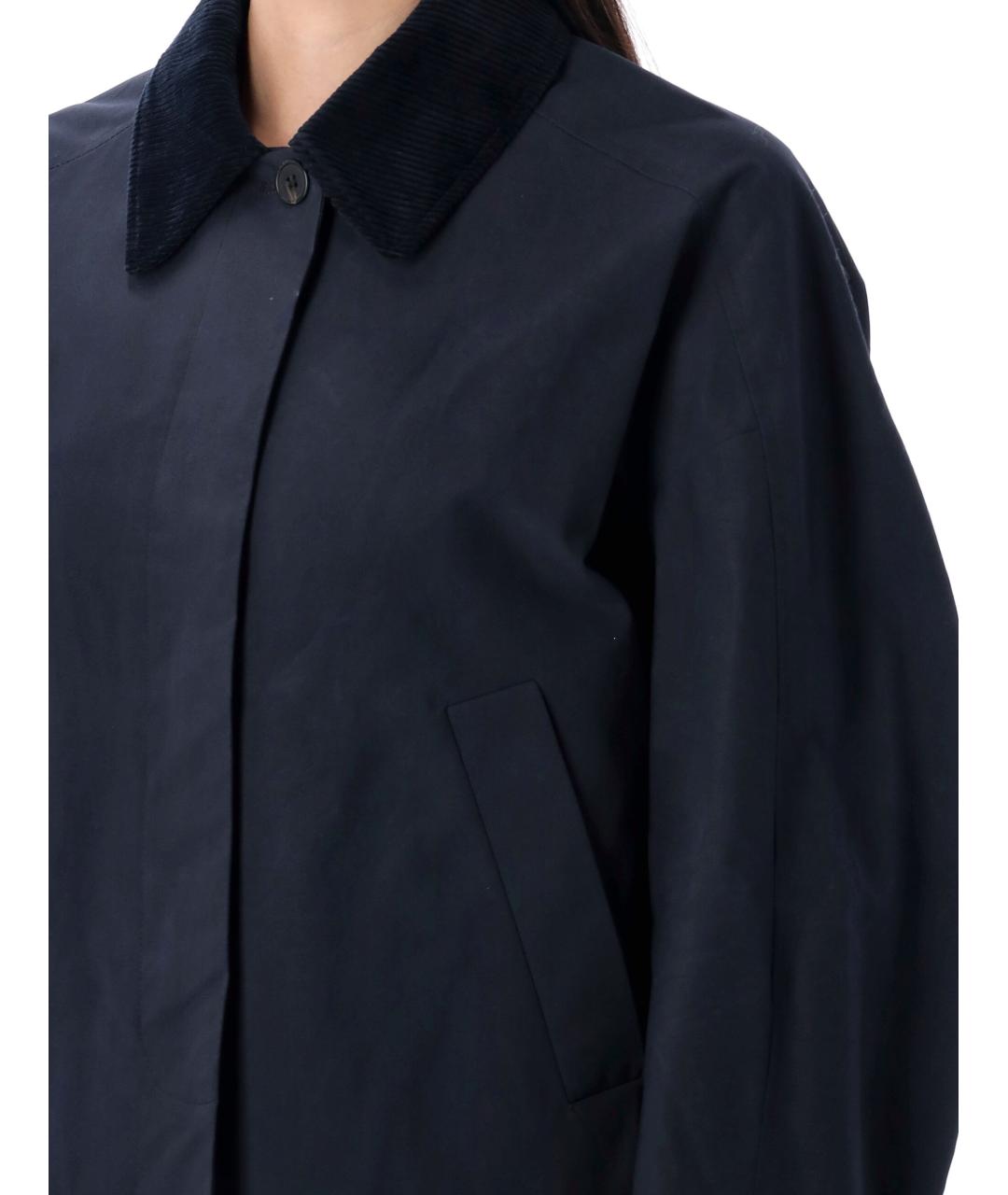 A.P.C. Темно-синяя хлопковая куртка, фото 4