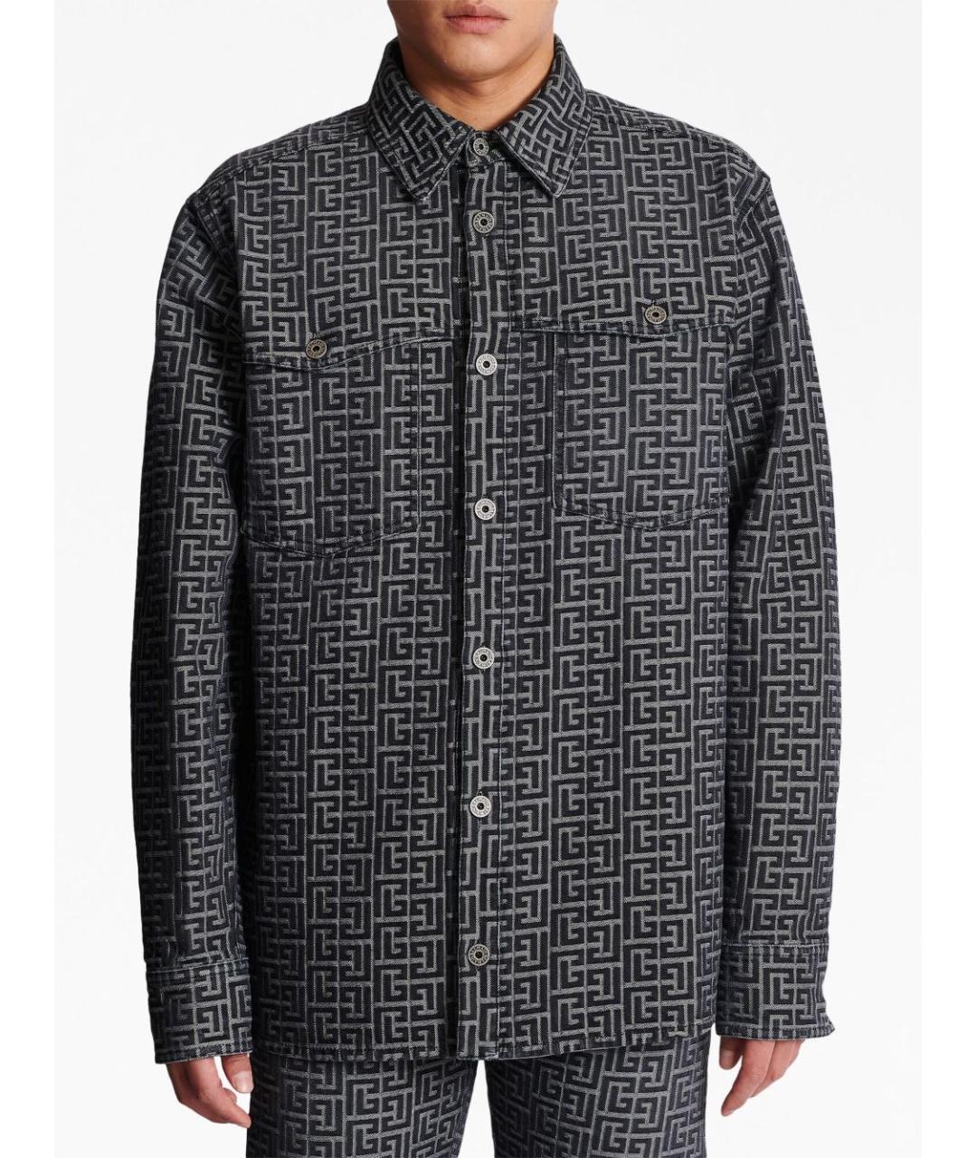 BALMAIN Мульти кэжуал рубашка, фото 5