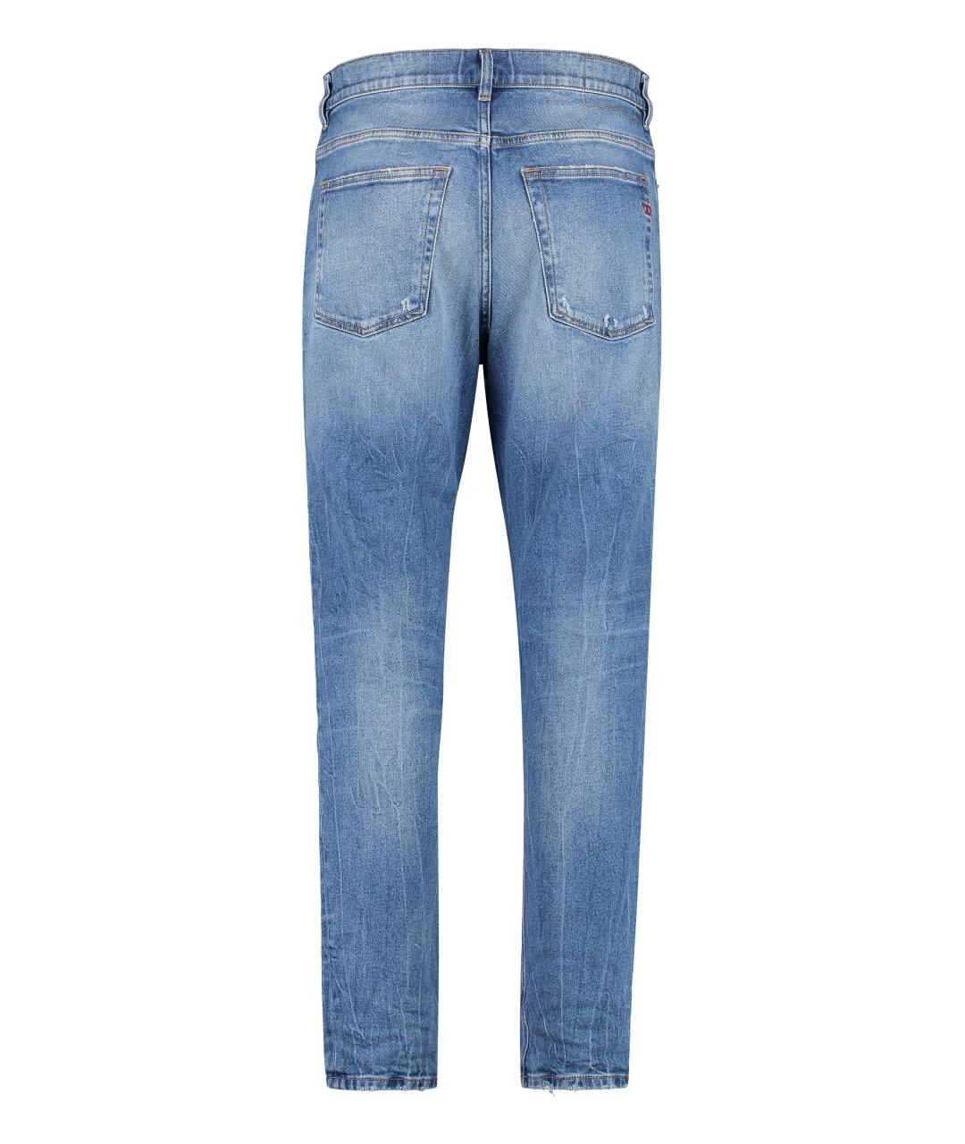 DIESEL Синие прямые джинсы, фото 2