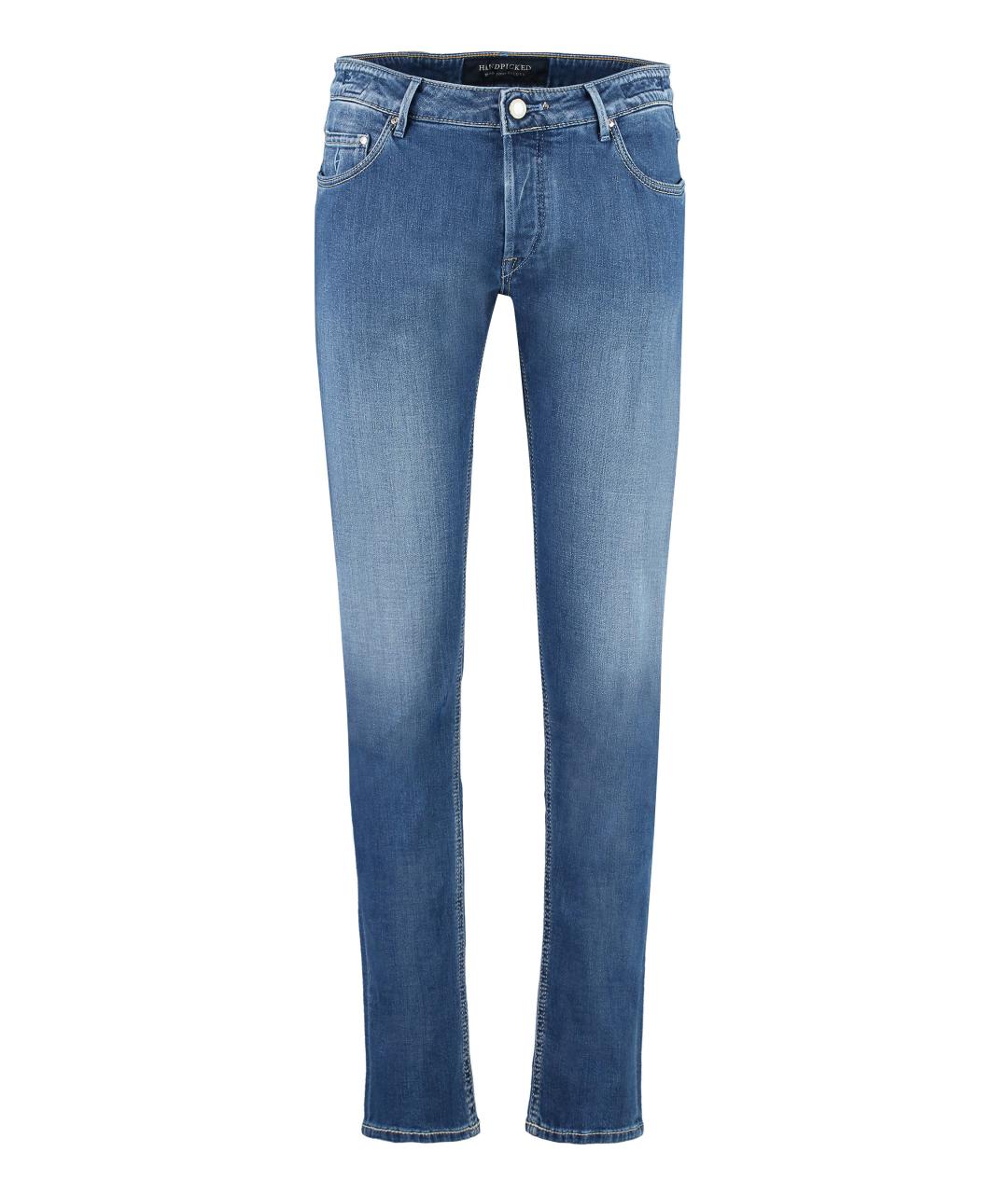 CP COMPANY Синие хлопковые джинсы скинни, фото 1