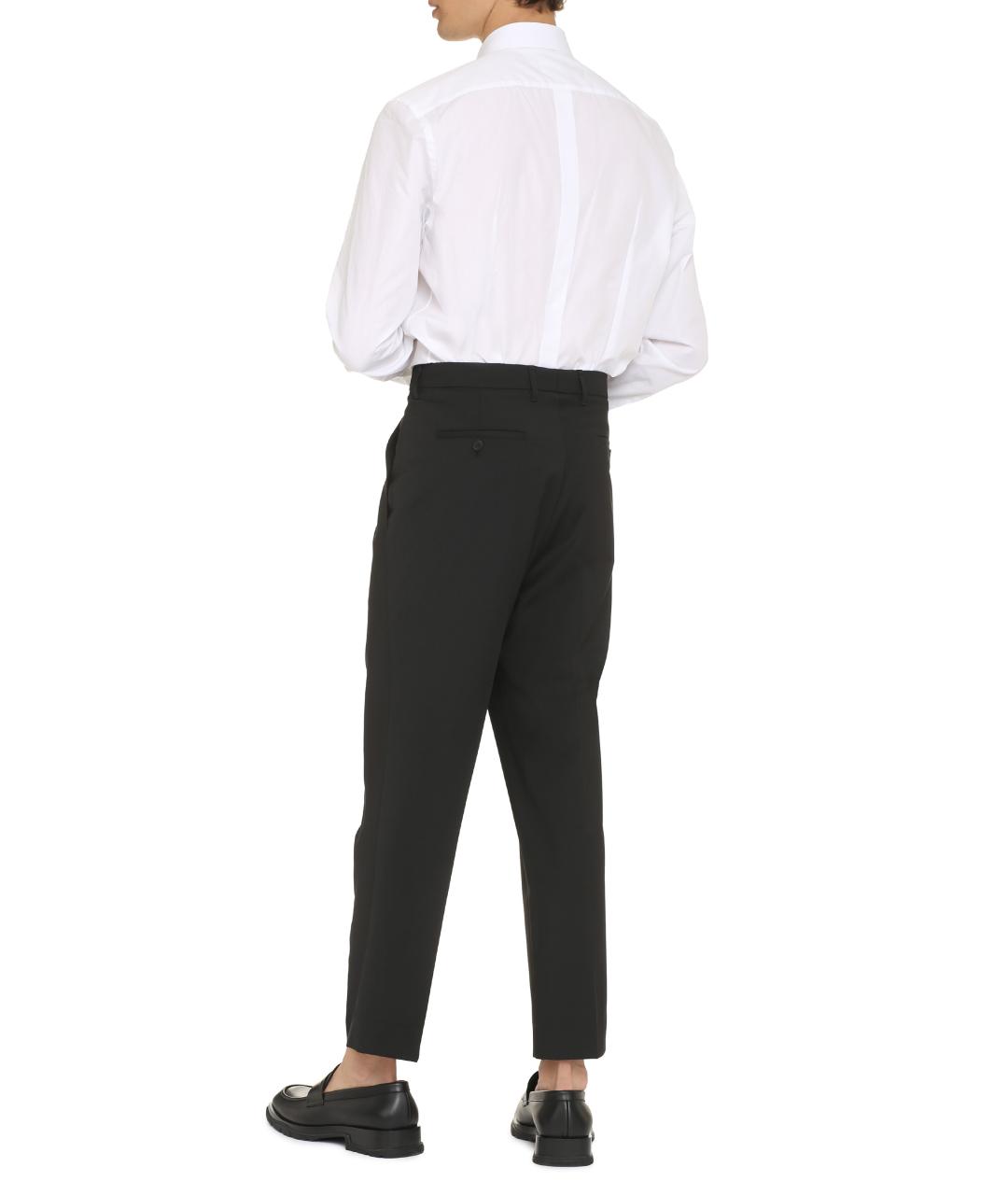 DOLCE&GABBANA Белая хлопковая классическая рубашка, фото 3