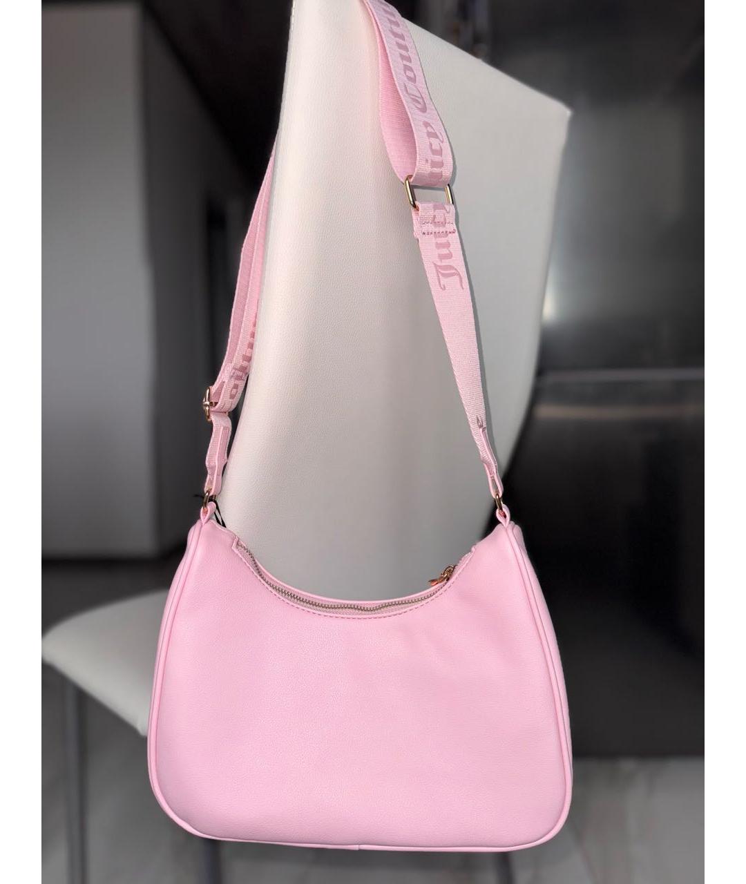 JUICY COUTURE Розовая сумка через плечо, фото 3