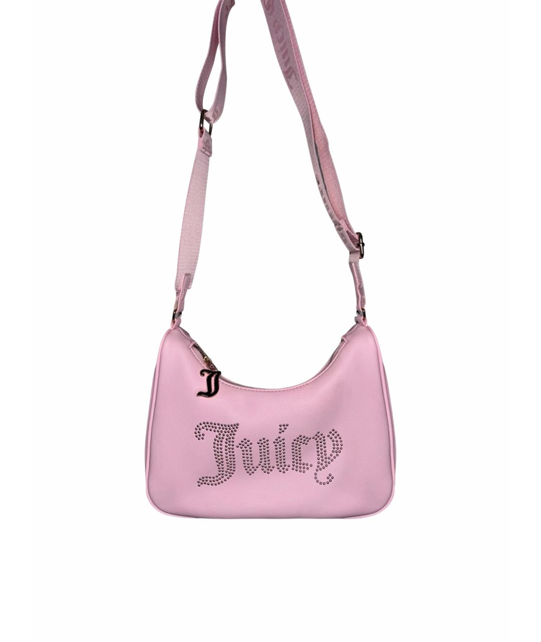 JUICY COUTURE Розовая сумка через плечо, фото 1