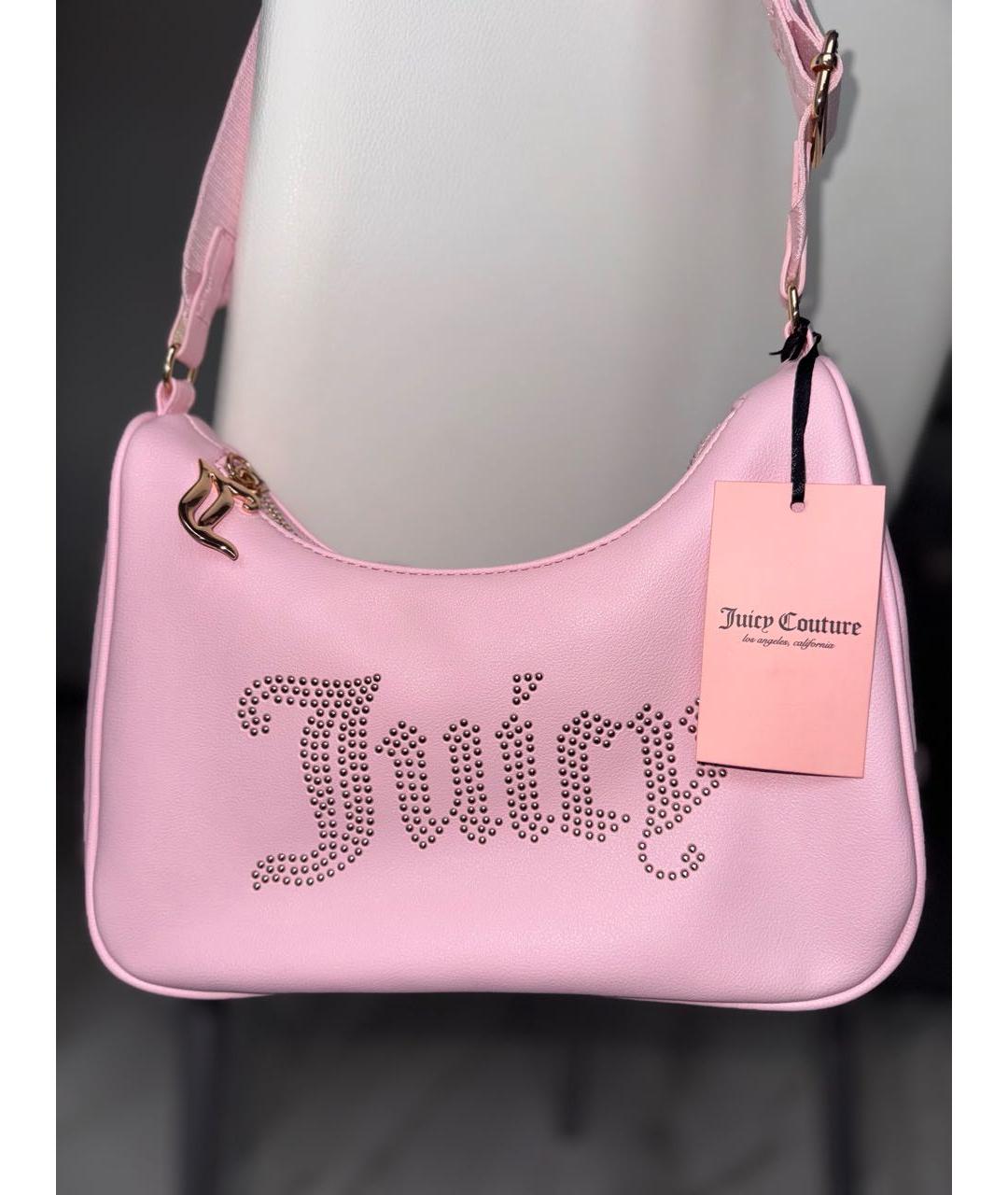 JUICY COUTURE Розовая сумка через плечо, фото 2