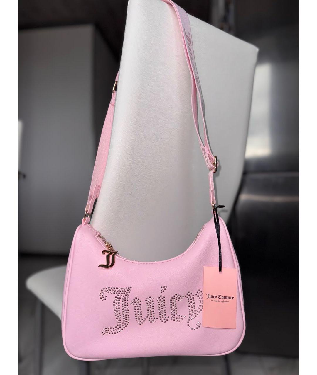 JUICY COUTURE Розовая сумка через плечо, фото 8