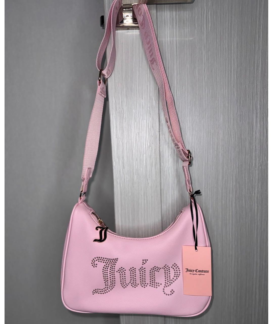 JUICY COUTURE Розовая сумка через плечо, фото 9