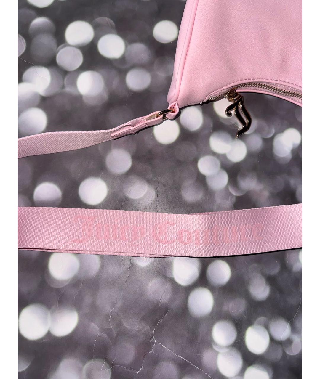 JUICY COUTURE Розовая сумка через плечо, фото 6