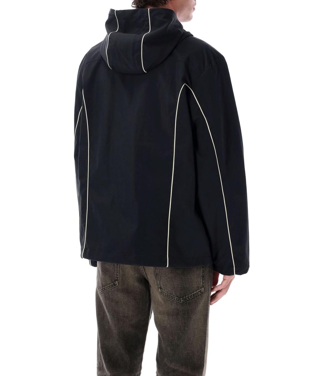 DIESEL Черная полиамидовая куртка, фото 4