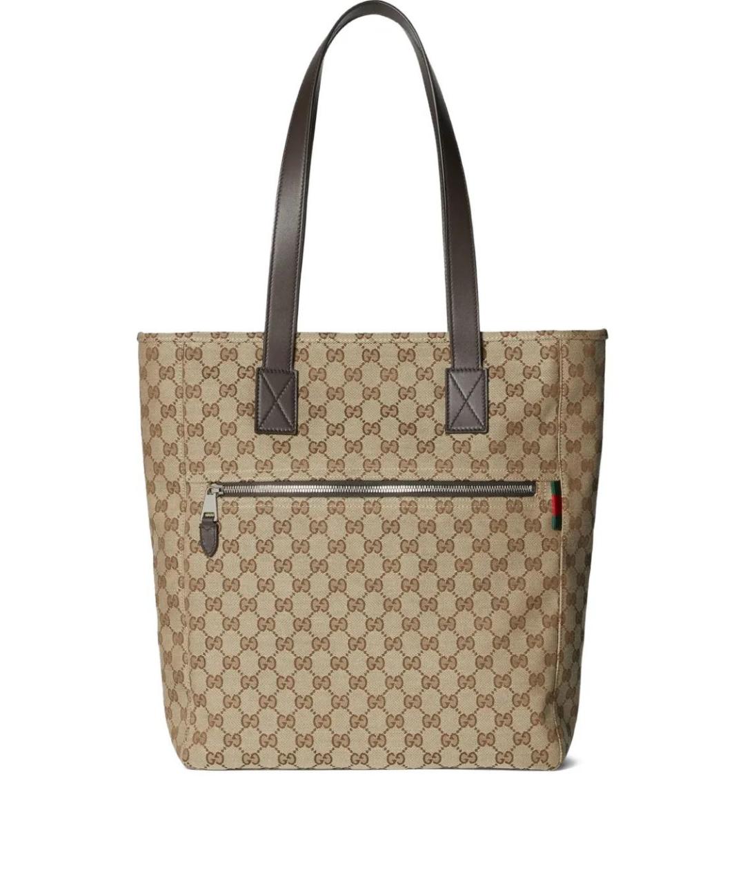 GUCCI Бежевая сумка тоут, фото 2