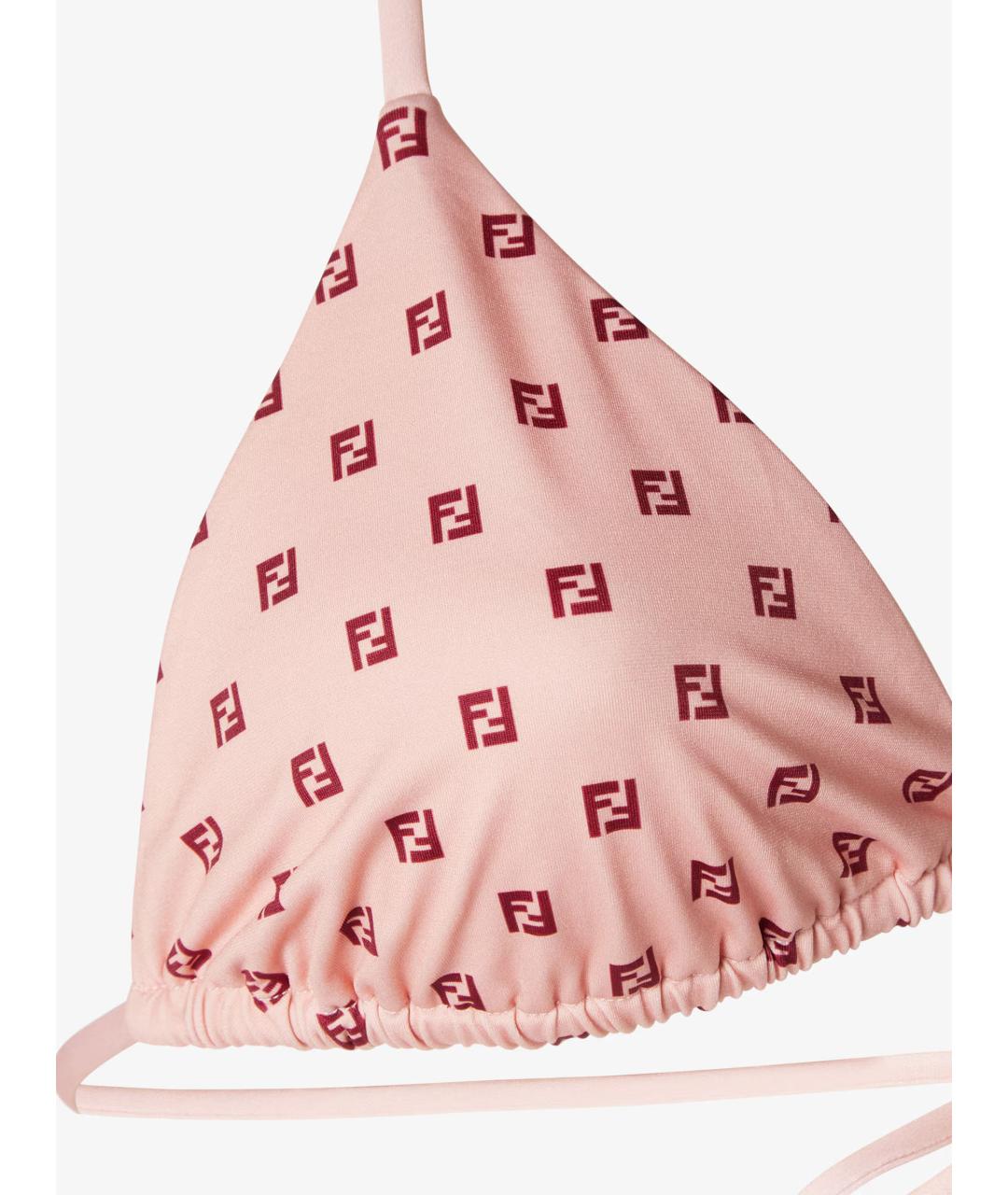 FENDI Розовый полиамидовый купальник, фото 3