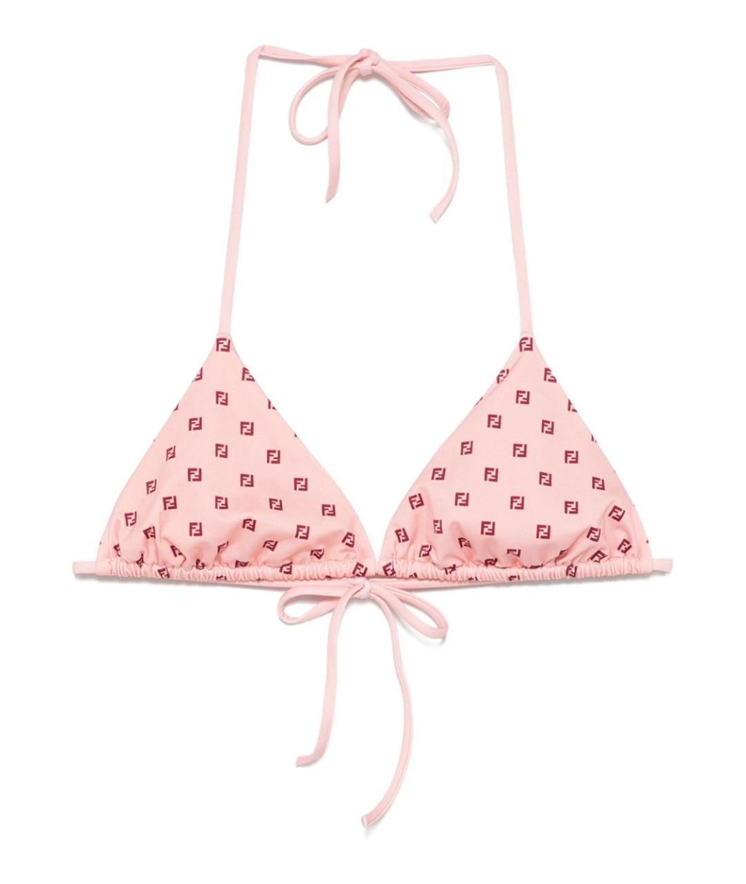 FENDI Розовый полиамидовый купальник, фото 1