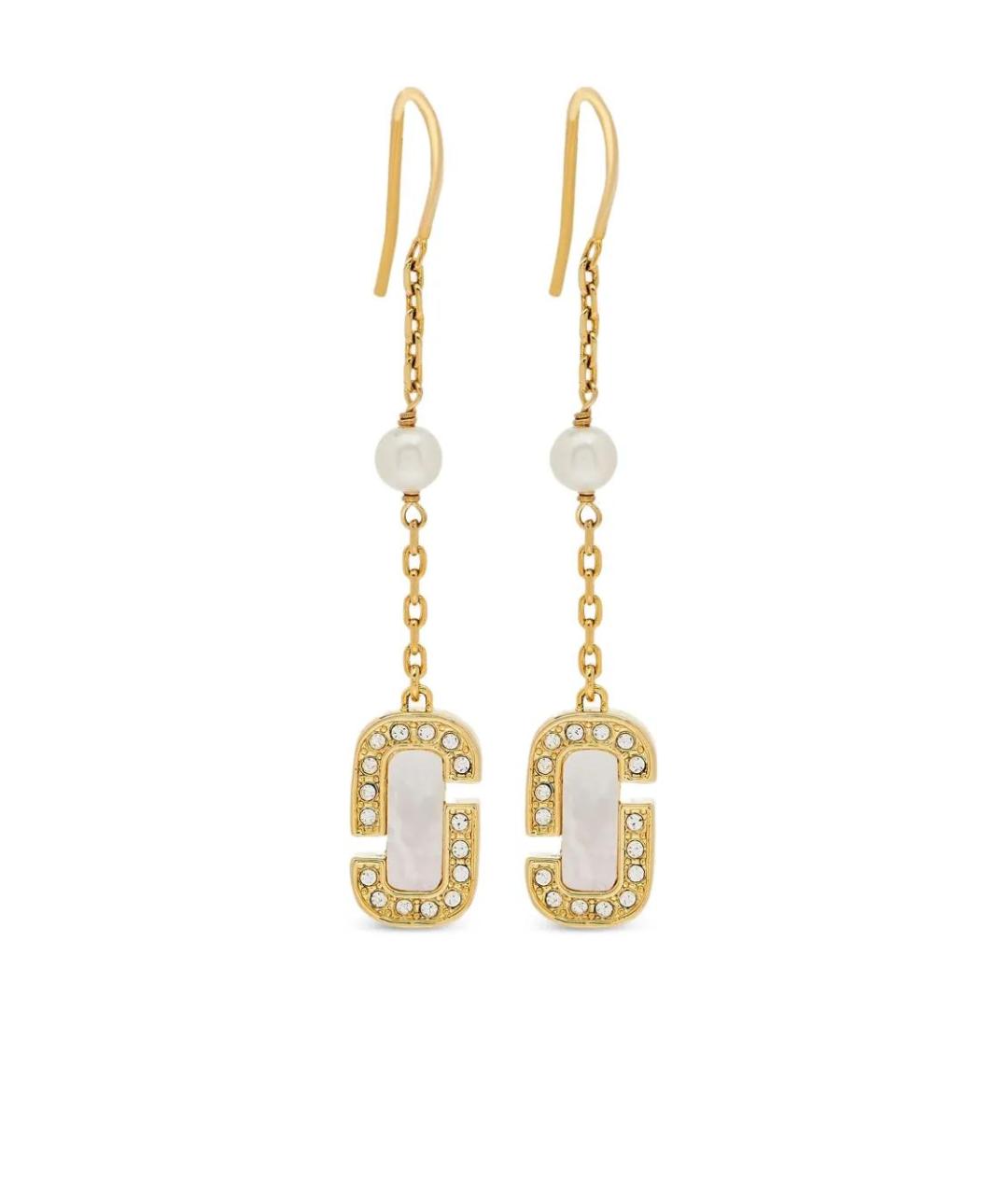 MARC JACOBS Золотые латунные серьги, фото 1