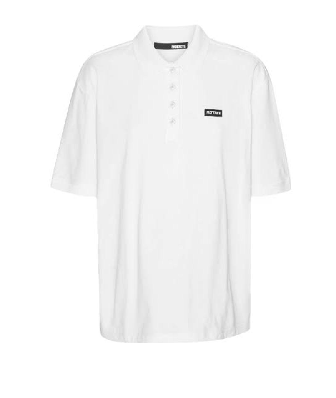 ROTATE Белая хлопковая футболка, фото 1