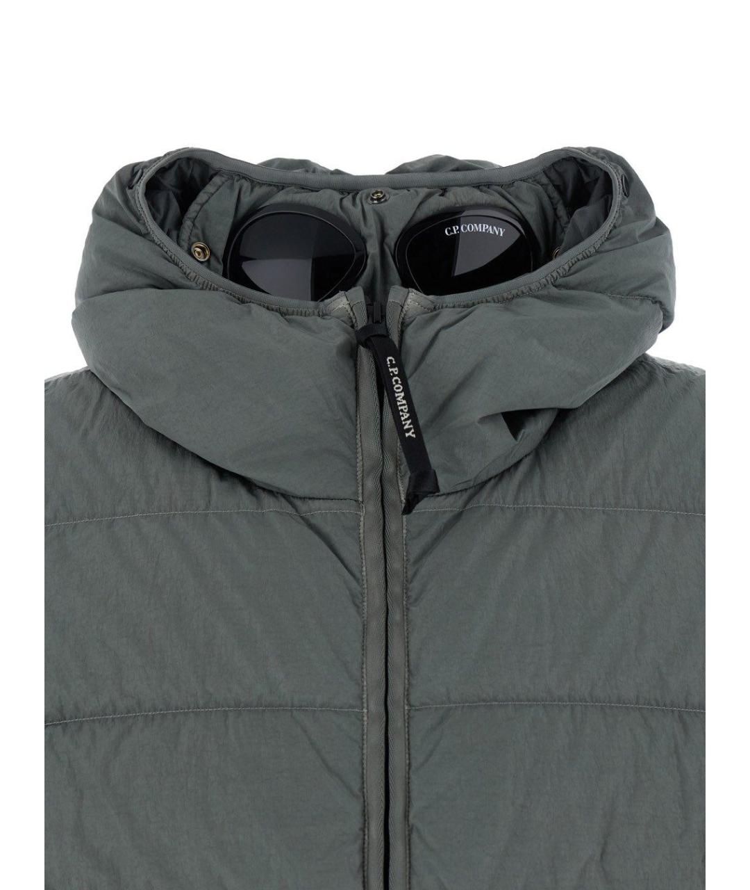 CP COMPANY Серая полиэстеровая куртка, фото 3