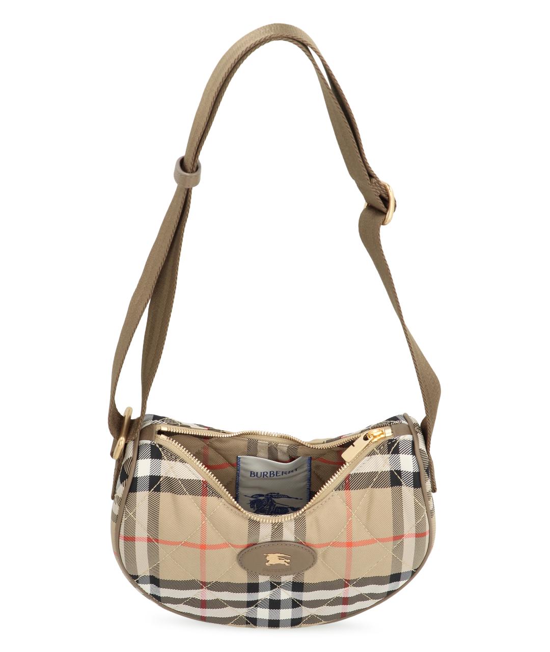 BURBERRY Мульти синтетическая сумка через плечо, фото 5
