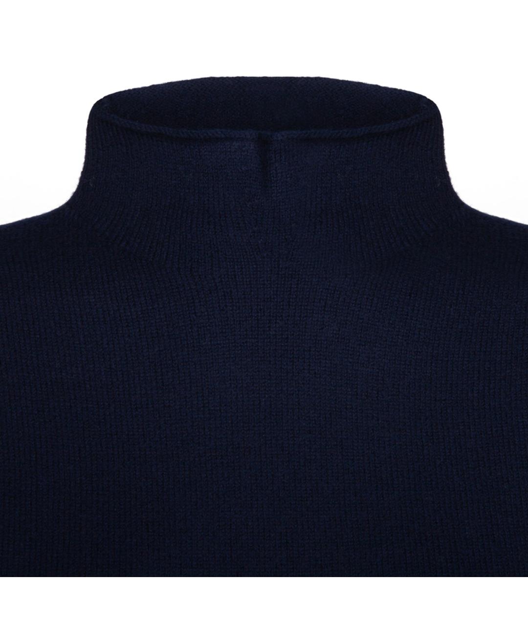 A.P.C. Темно-синий шерстяной джемпер / свитер, фото 3