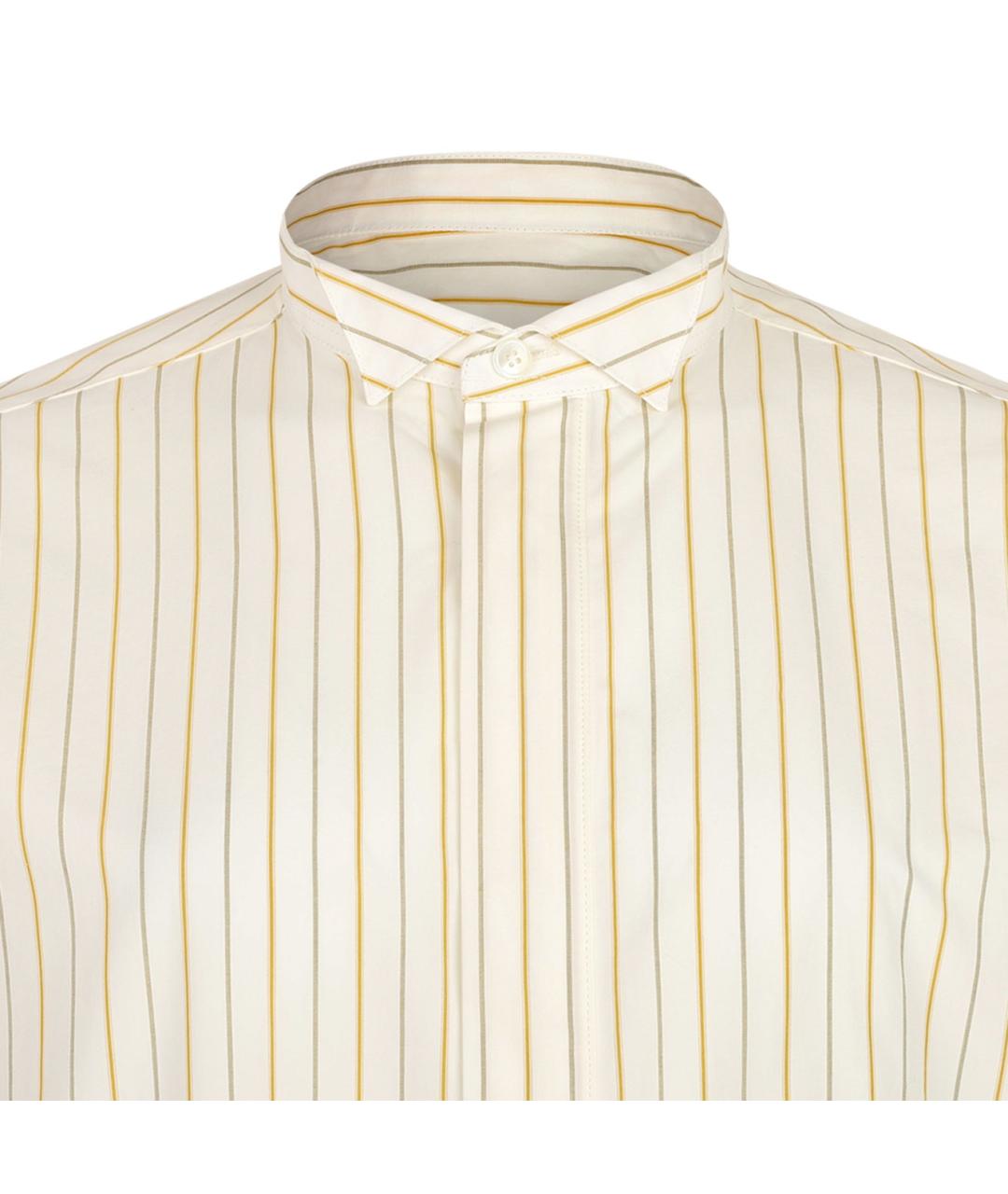 Ami Paris Белая хлопковая рубашка, фото 3