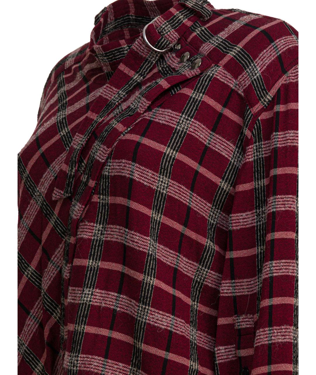 ISABEL MARANT Красная вискозная рубашка, фото 4