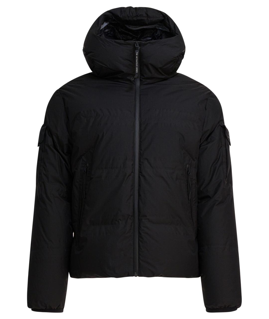 CP COMPANY Черная полиамидовая куртка, фото 1