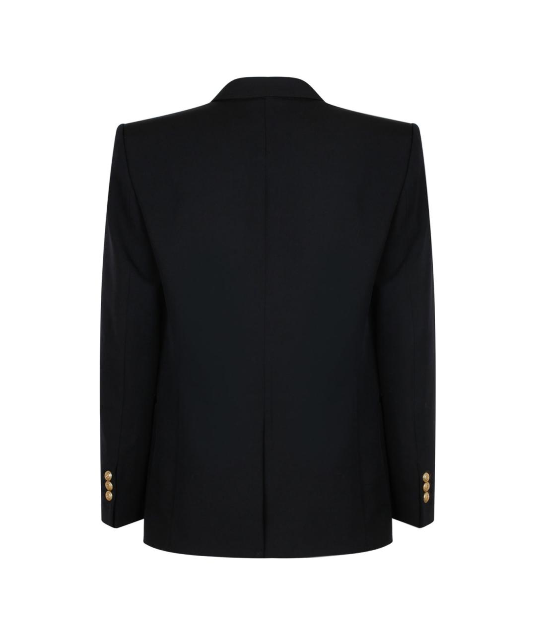 BALMAIN Черная шерстяная куртка, фото 2