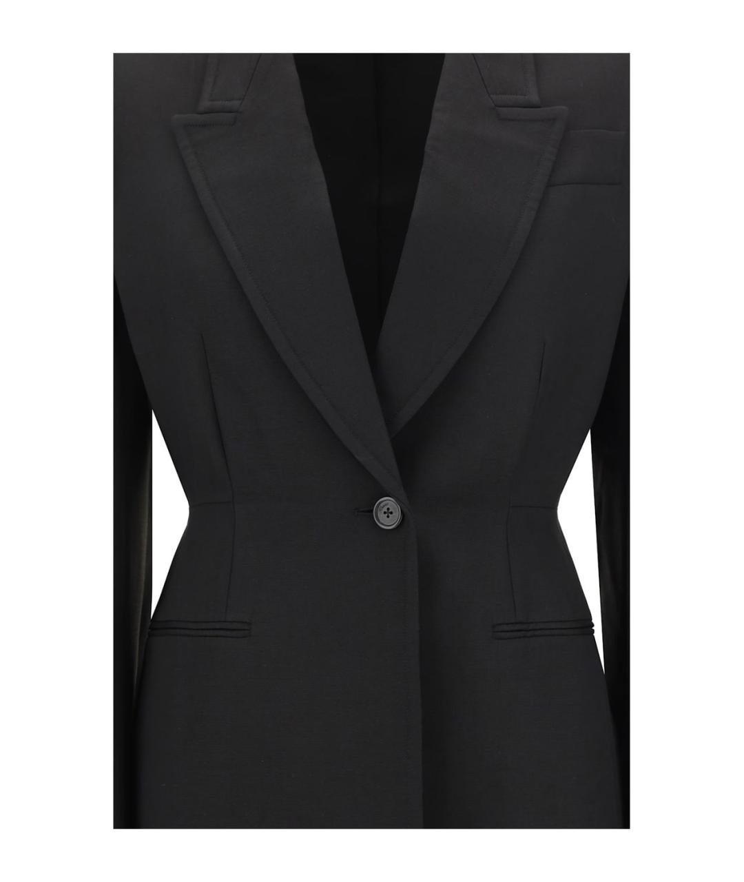 KHAITE Антрацитовый вискозный жакет/пиджак, фото 3