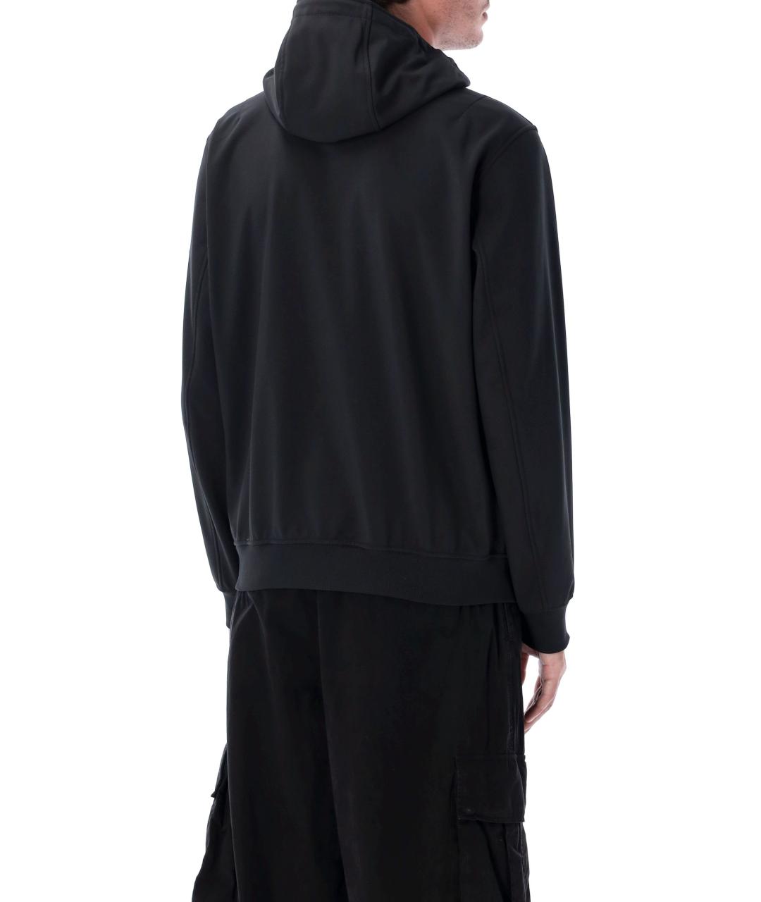 STONE ISLAND Черная полиэстеровая куртка, фото 3