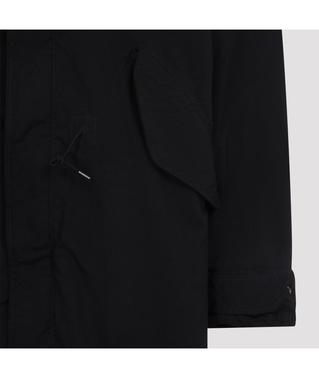 CP COMPANY Черная полиэстеровая парка, фото 3