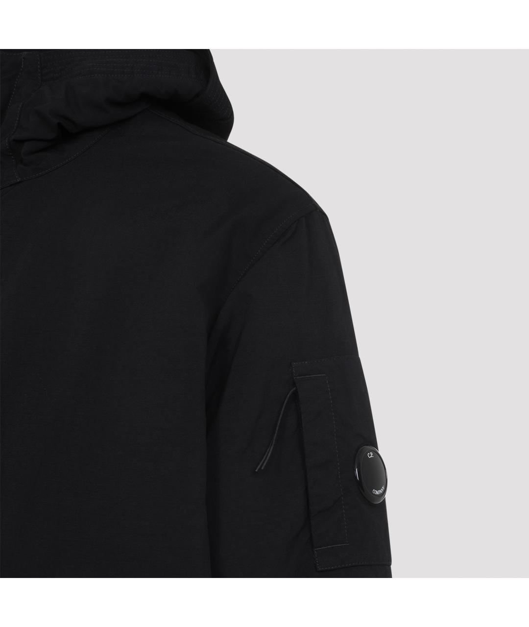 CP COMPANY Черная полиэстеровая парка, фото 4