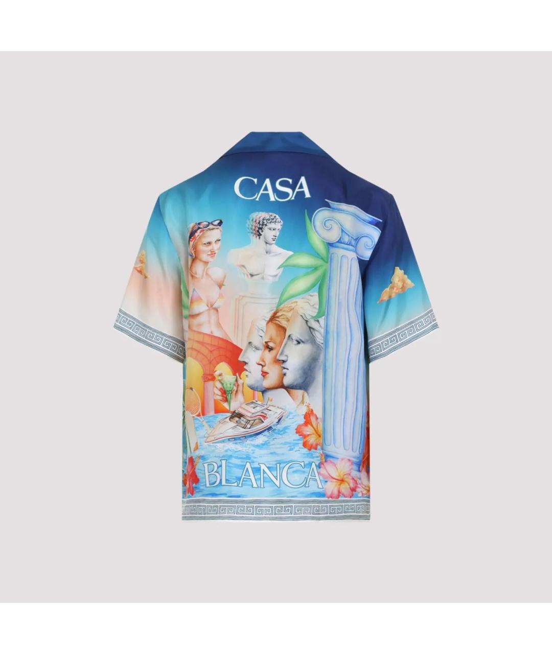 CASABLANCA Мульти шелковая кэжуал рубашка, фото 2