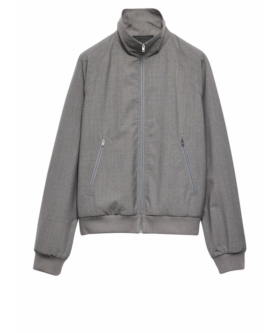 PRADA Серая шерстяная куртка, фото 1