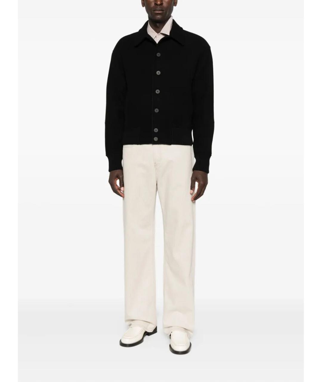 JACQUEMUS Бежевые хлопковые повседневные брюки, фото 2