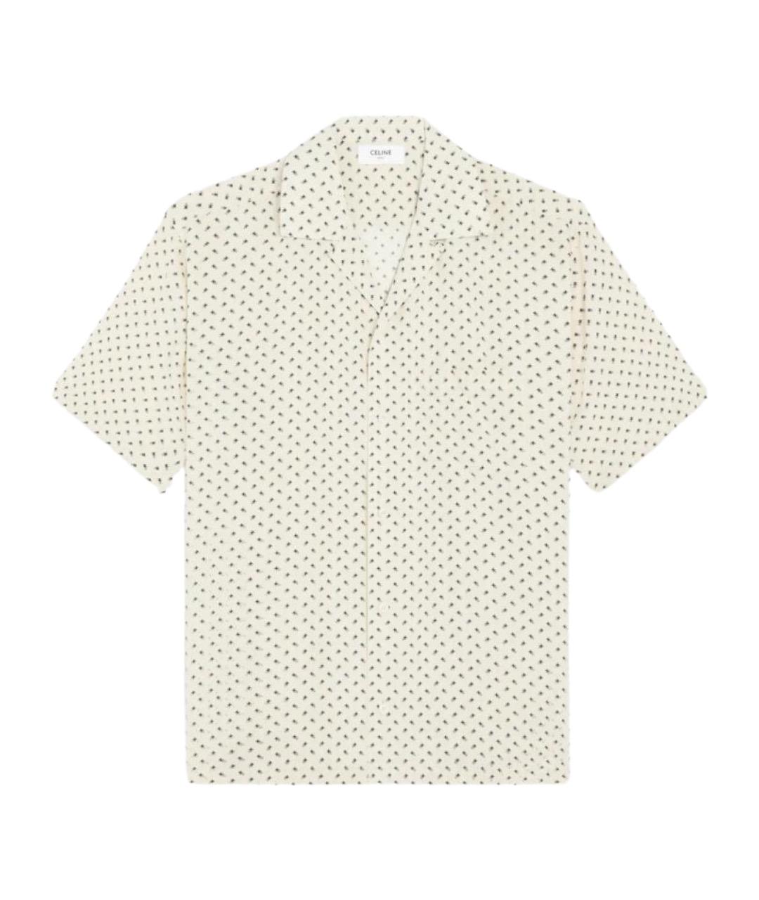 CELINE Бежевая кэжуал рубашка, фото 1