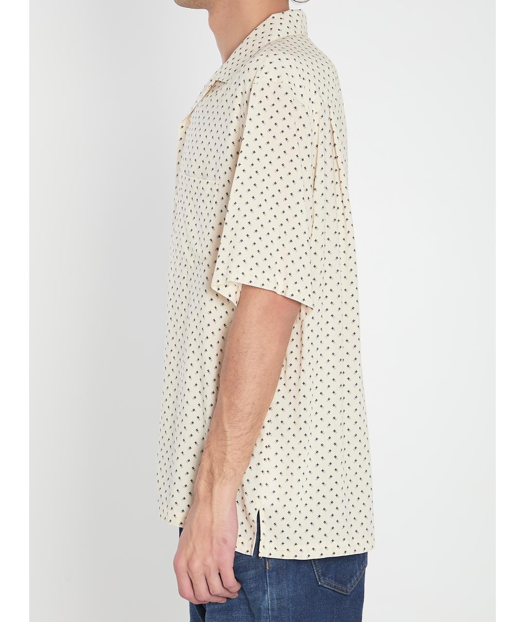 CELINE Бежевая кэжуал рубашка, фото 4