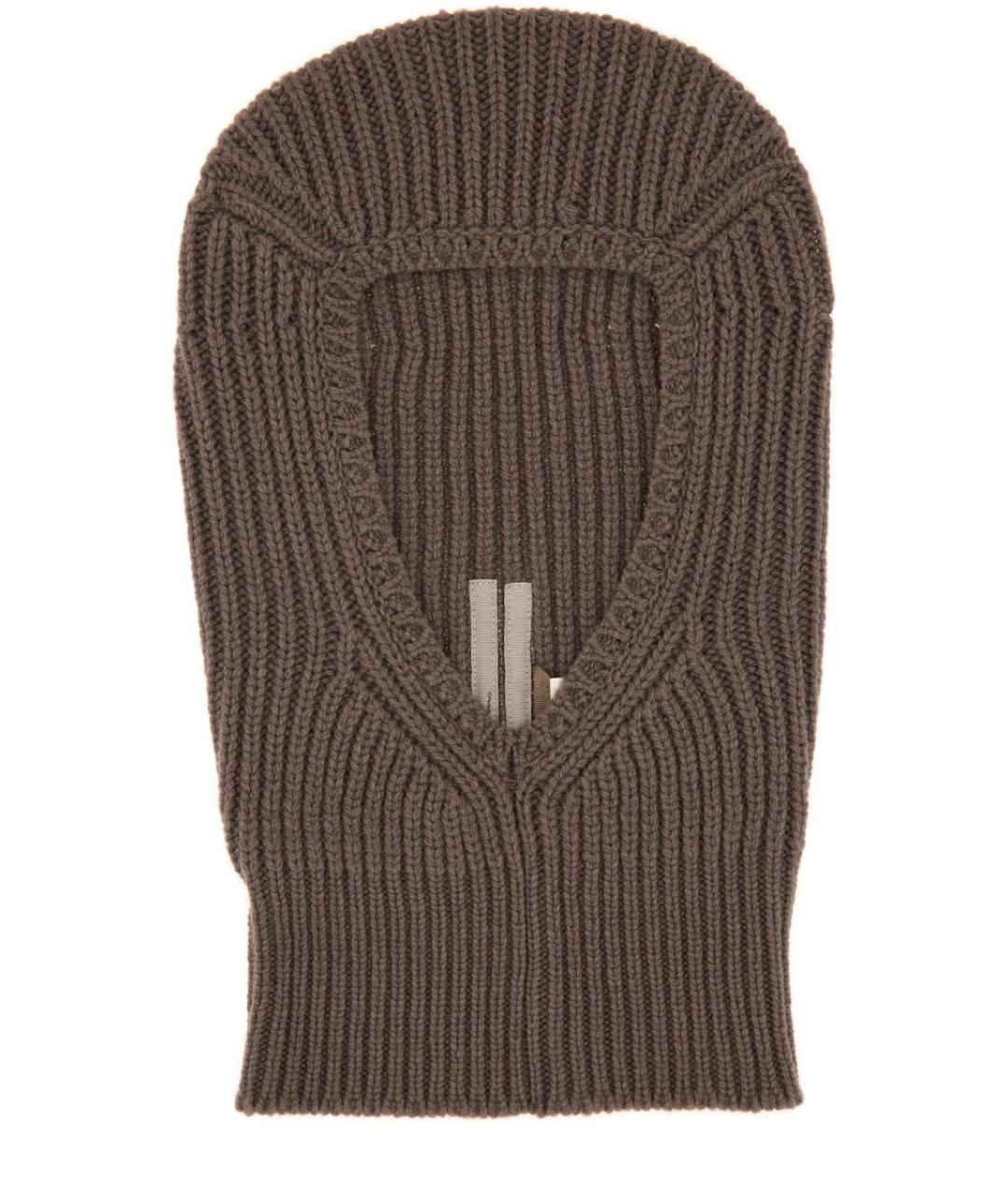 RICK OWENS Серый шерстяной шарф, фото 1