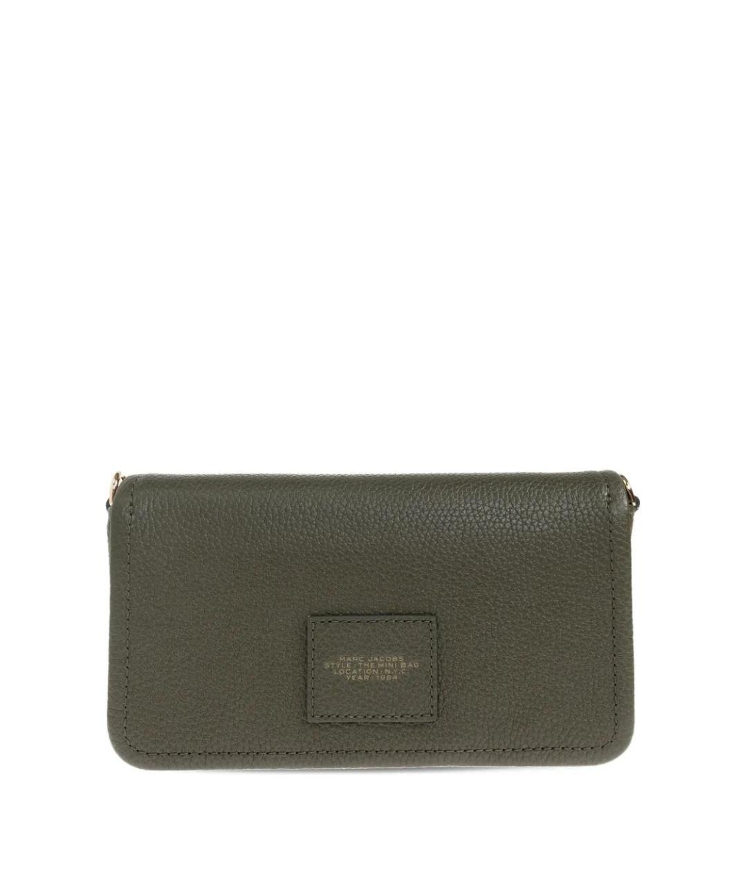 MARC JACOBS Хаки кожаный кошелек, фото 1