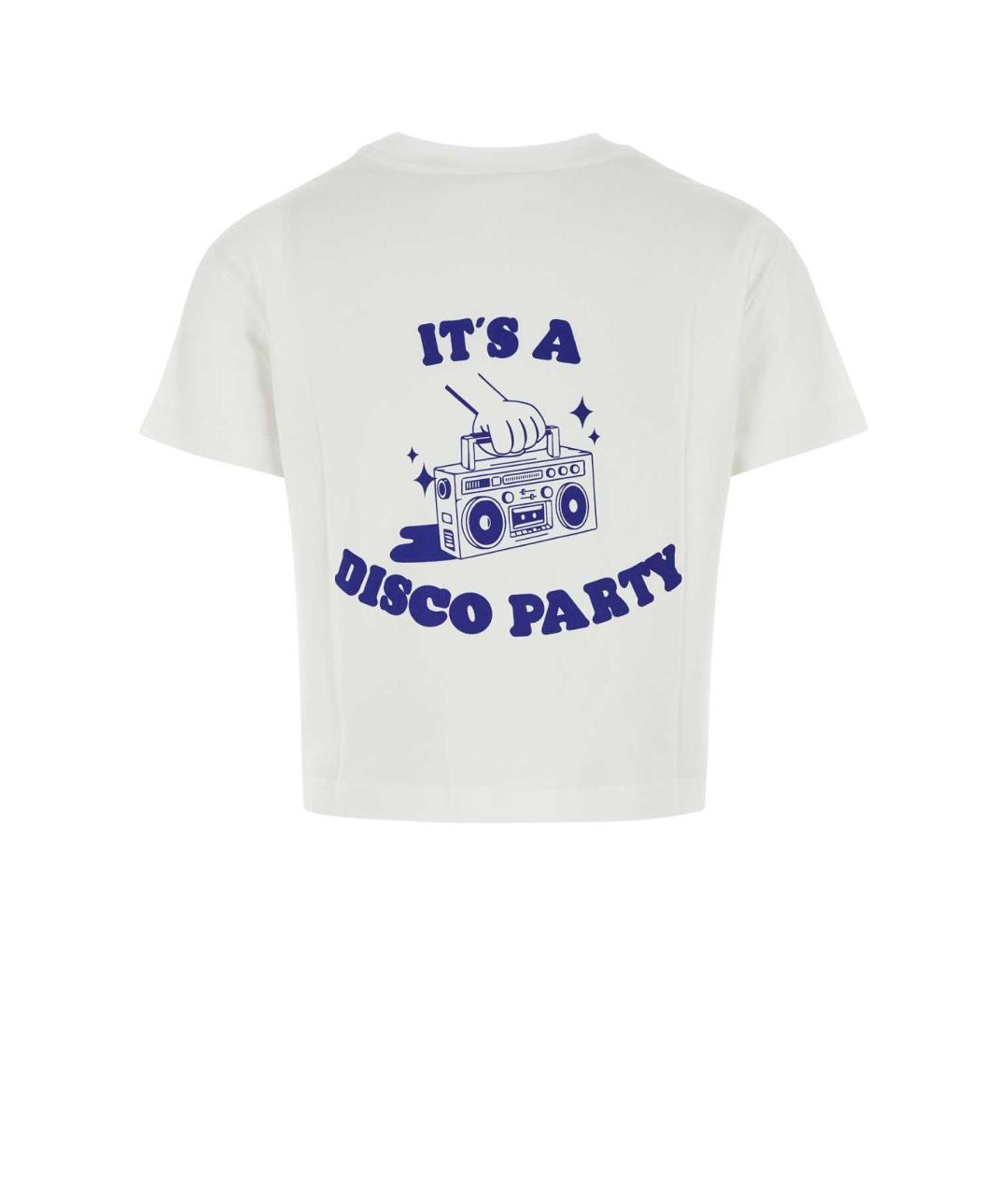 A.P.C. Белая хлопковая футболка, фото 2