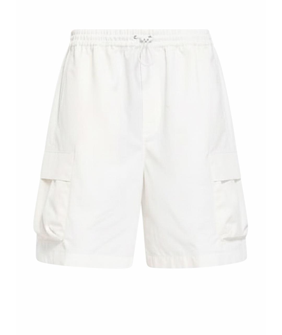 GUCCI Белые хлопковые шорты, фото 1