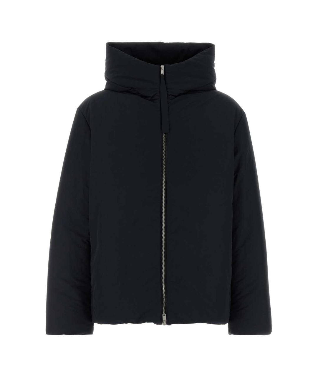JIL SANDER Черная полиэстеровая куртка, фото 1
