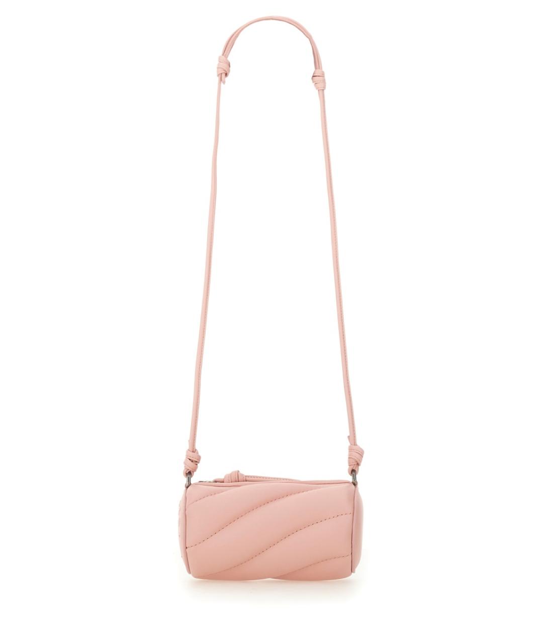 FIORUCCI Розовая кожаная сумка через плечо, фото 1
