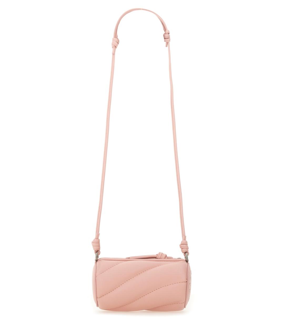 FIORUCCI Розовая кожаная сумка через плечо, фото 2