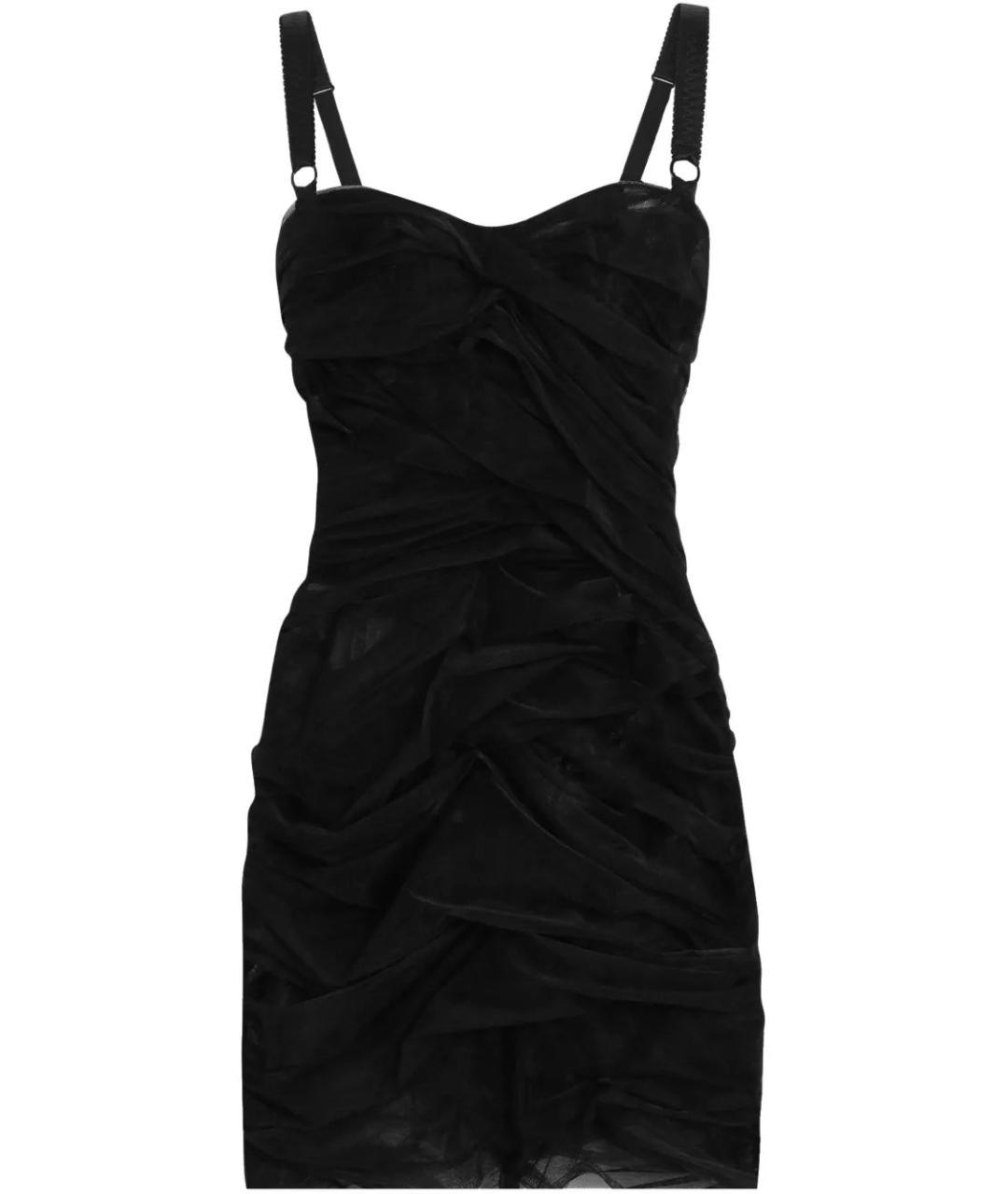 DOLCE&GABBANA Черное повседневное платье, фото 1