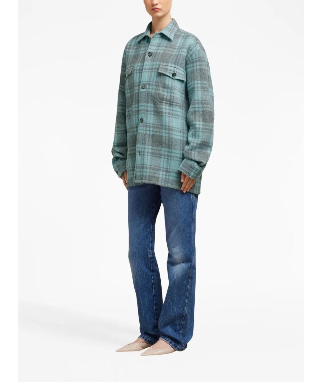 Ami Paris Мульти шерстяная рубашка, фото 2