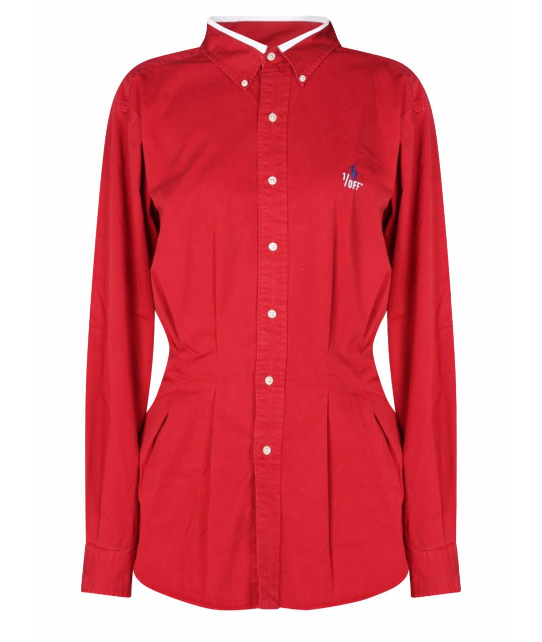 1/OFF Красная хлопковая рубашка, фото 1