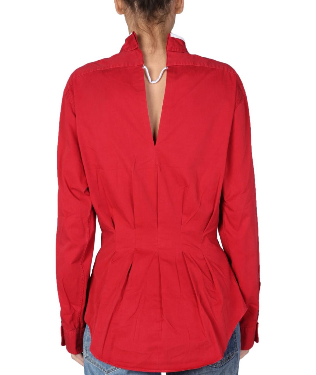 1/OFF Красная хлопковая рубашка, фото 3