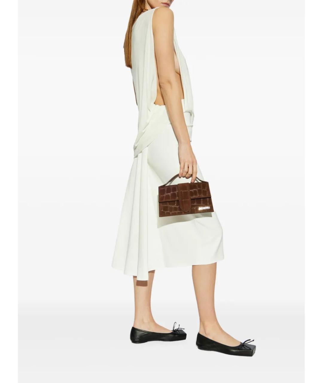 JACQUEMUS Белая полиамидовая футболка, фото 5