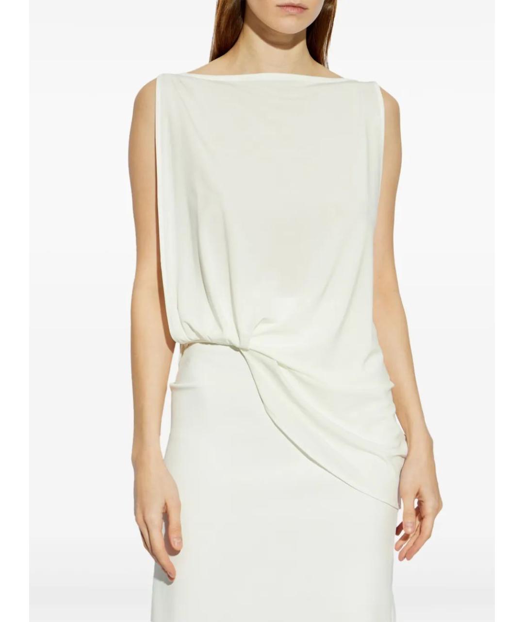 JACQUEMUS Белая полиамидовая футболка, фото 3