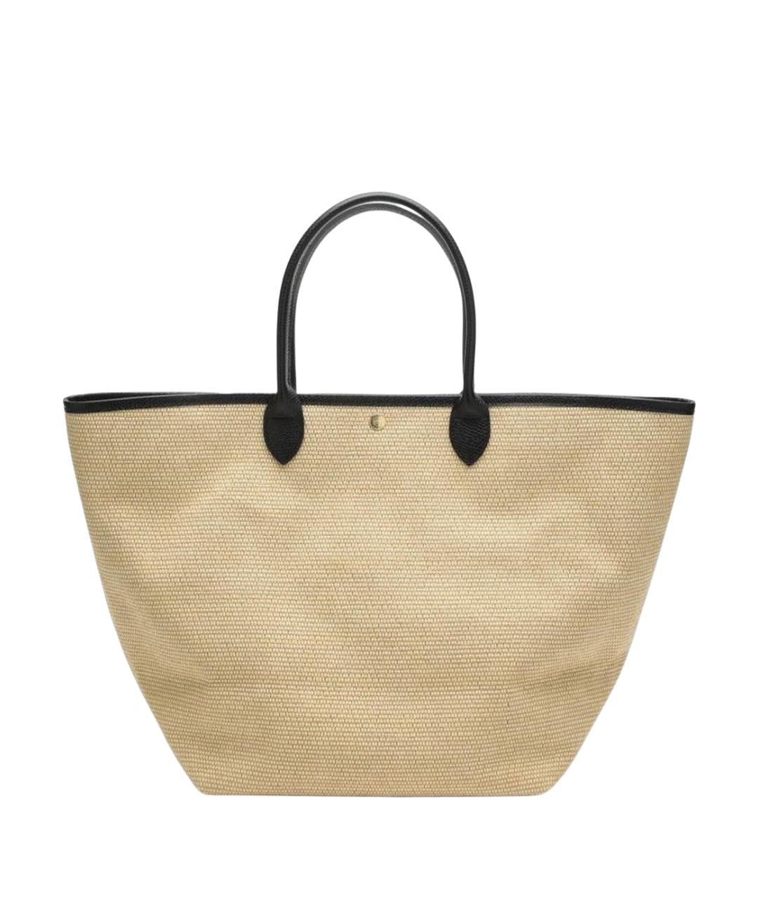 LONGCHAMP Черная сумка тоут, фото 2